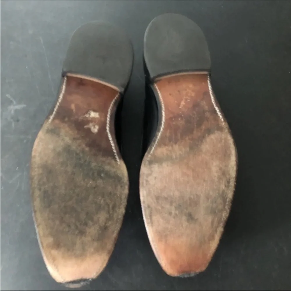 ALLEN EDMONDS WINDHAM MENS Black‎ DRESS LOAFERS Sz 10 B MADE IN USA